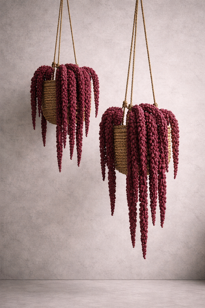 Preserved Hanging Amaranthus Spatial Statement 07