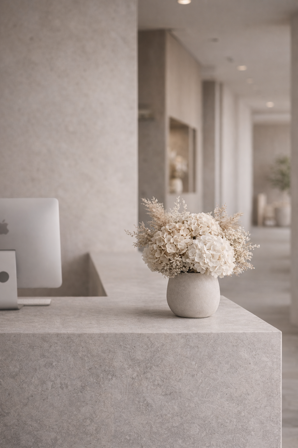 Preserved Hydrangea – Surface Object 01 - Large