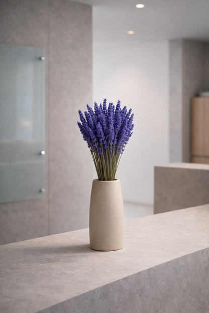 Preserved Lavender Surface Object 06 – Tall