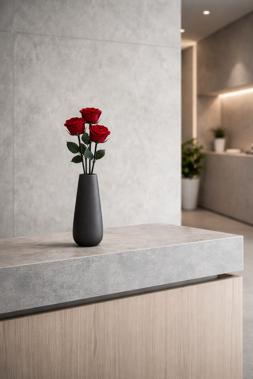 Preserved Rose Surface Object 03 – Tall