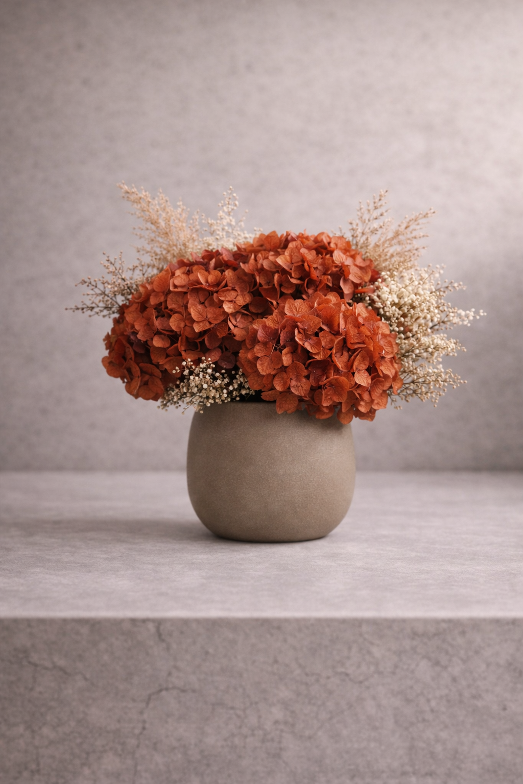 Preserved Hydrangea – Surface Object 01 - Large